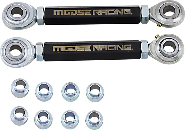 MOOSE RACING stabilizátor-összekötő perselykészlet, fekete, sárgaréz, 2, nordicamoto.ro