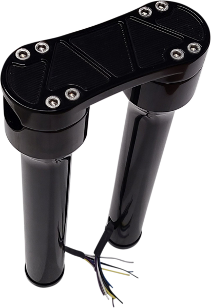 Bandit Risers Black, 1, nordicamoto.ro
