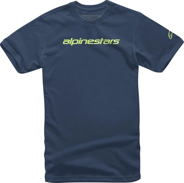 Linear Wordmark T-shirt Blue  S, 1, nordicamoto.ro