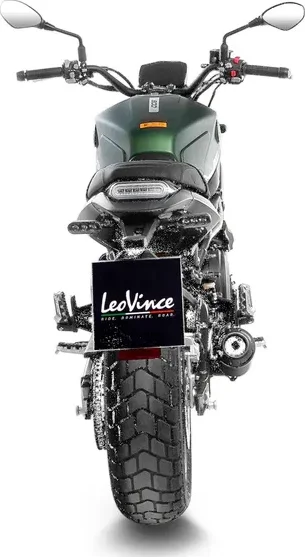 LeoVince LV-10 teljesen fekete, csúsztatható kipufogórendszer a Benelli Leoncino 800-hoz (2022–2024), 5, nordicamoto.ro