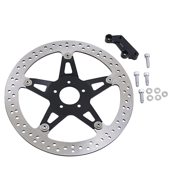 Big Brake Floating Rotor Kit Black, Silver, 3, nordicamoto.ro