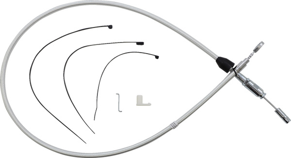 Sterling Chromite Ii® Quick Connect Upper Clutch Cable Silver, 1, nordicamoto.ro