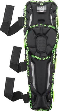 Knee Shin Guard Crypton Black ONE SIZE, 4, nordicamoto.ro