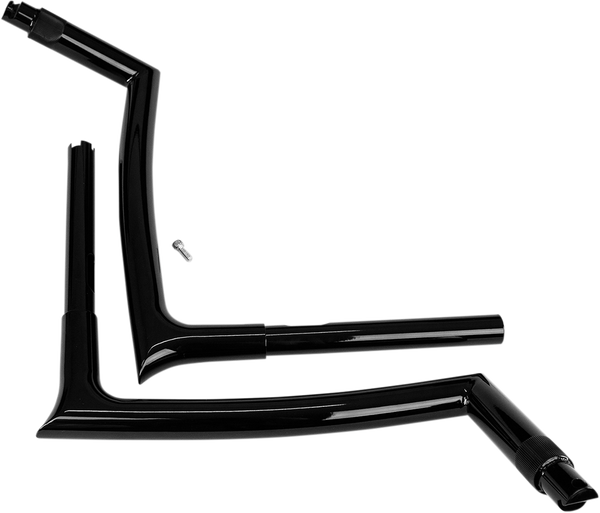 1-1/4(r) Ez Install Pointed Top Handlebar Black, 5, nordicamoto.ro