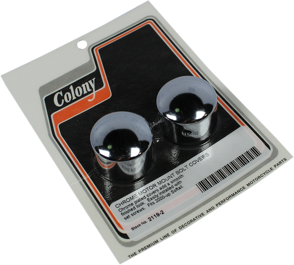 Motor Mount Bolt Cover Chrome, 1, nordicamoto.ro
