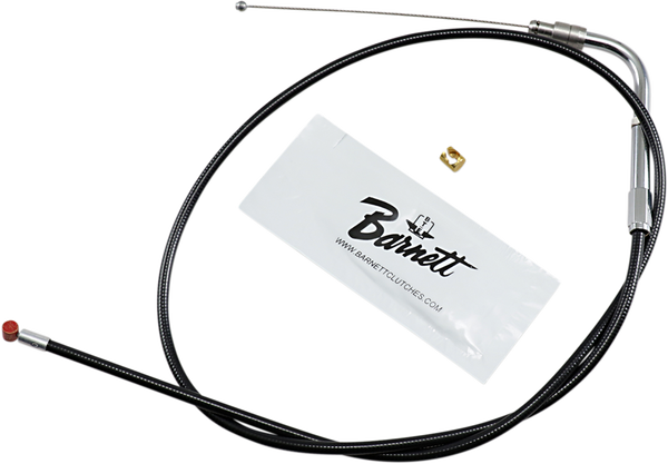 Black Vinyl Throttle/idle Cable Black Standard, 1, nordicamoto.ro