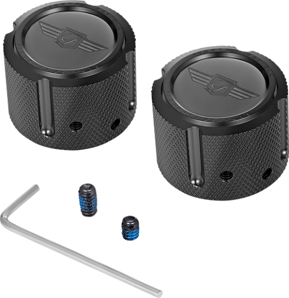 Front Axle Nut Cover Black, 1, nordicamoto.ro