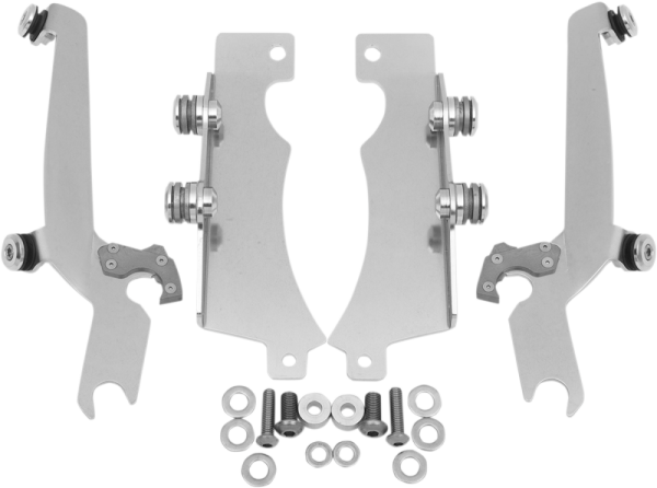 No-tool Trigger-lock Mount Kit For Sportshield Silver, 1, nordicamoto.ro