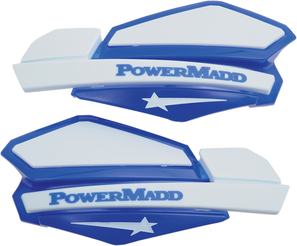 Star Series Handguards Blue, White, 1, nordicamoto.ro