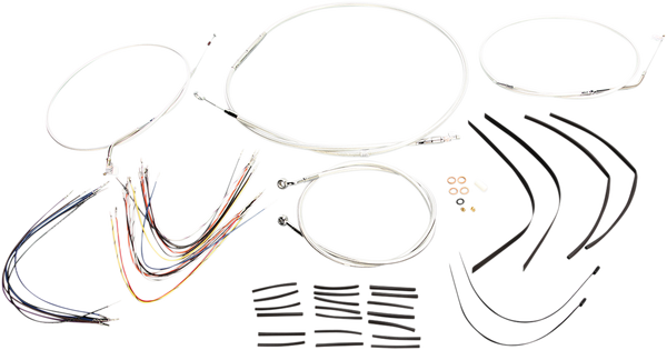 Sterling Chromite Ii® Designer Handlebar Installation Kit Silver, 2, nordicamoto.ro