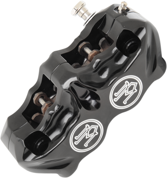 Radial Mount Front Brake Caliper Black, Matte, 4, nordicamoto.ro