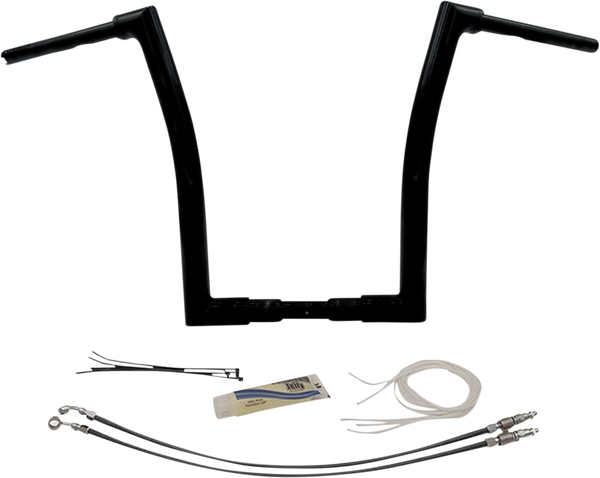 1-1/2(r) Ez Install Flat Top Handlebar Kit Black, 1, nordicamoto.ro