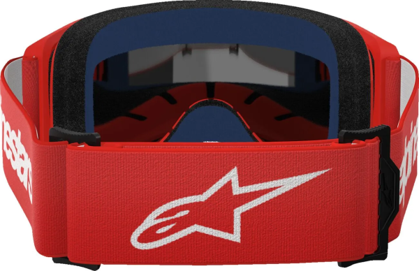 Alpinestars Vision 3 Wordmark piros síszemüveg, 2, nordicamoto.ro