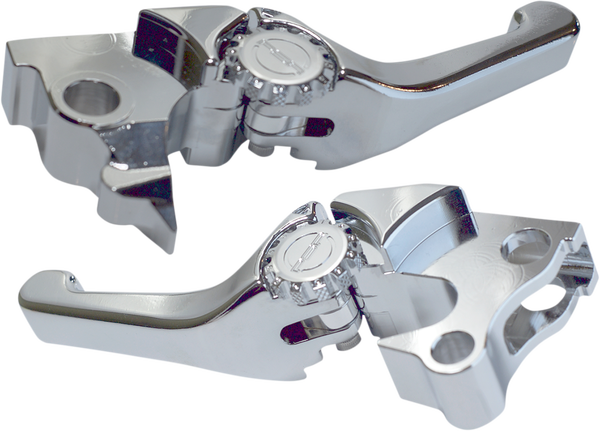 Anthem Shorty Lever Set Silver, 2, nordicamoto.ro