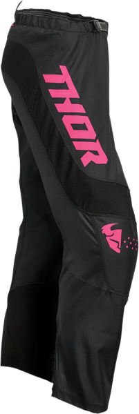 Pantaloni Dama Thor Sector Minimal Black/Fluo Pink 13/14, 3, nordicamoto.ro