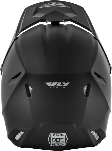 Fly ECE Kinetic Solid Matt Black YM gyermek sisak, 3, nordicamoto.ro