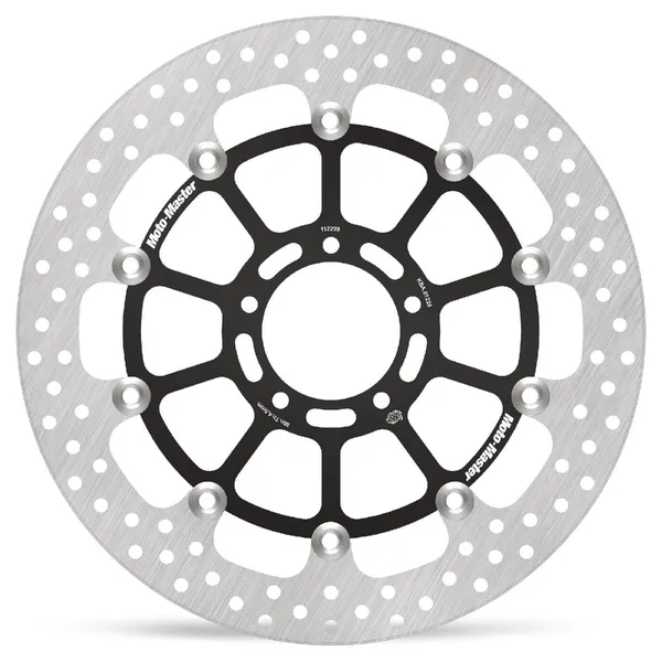 Halo sorozatú úszó rotor, fekete, rozsdamentes acél, 1, nordicamoto.ro