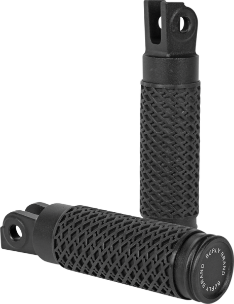 Slash Cut Footpegs Black, 1, nordicamoto.ro