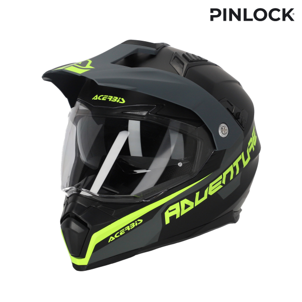 Acerbis Flip FS-606 22-06 teljes arcú sisak, fekete/szürke, XL, 1, nordicamoto.ro