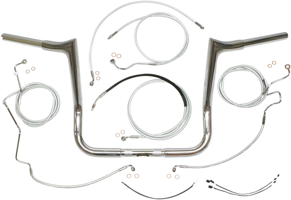1-1/4(r) Viking Handlebar Installation Kit Silver, 1, nordicamoto.ro