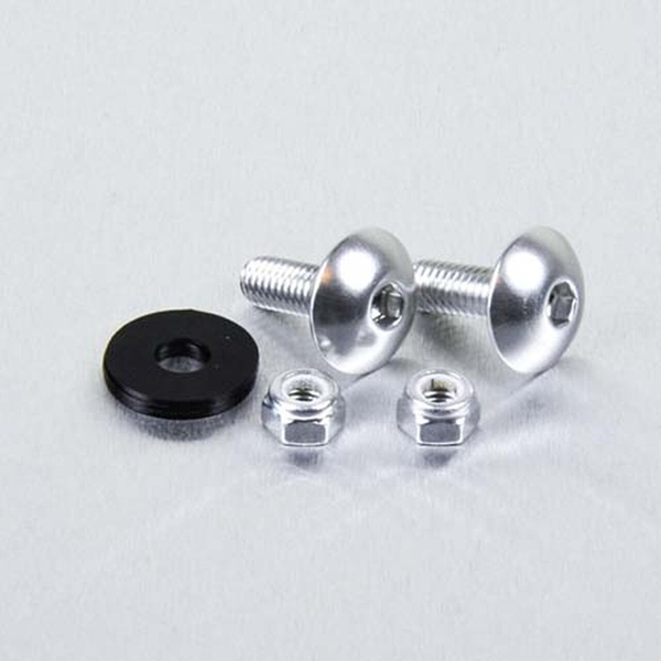 License Plate Screws Silver, 1, nordicamoto.ro