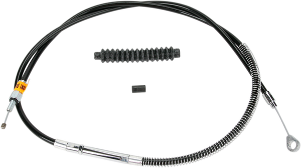 High-efficiency Black Vinyl Clutch Cable Black Standard, 1, nordicamoto.ro