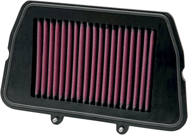 High-flow Air Filter Black, Red, 1, nordicamoto.ro