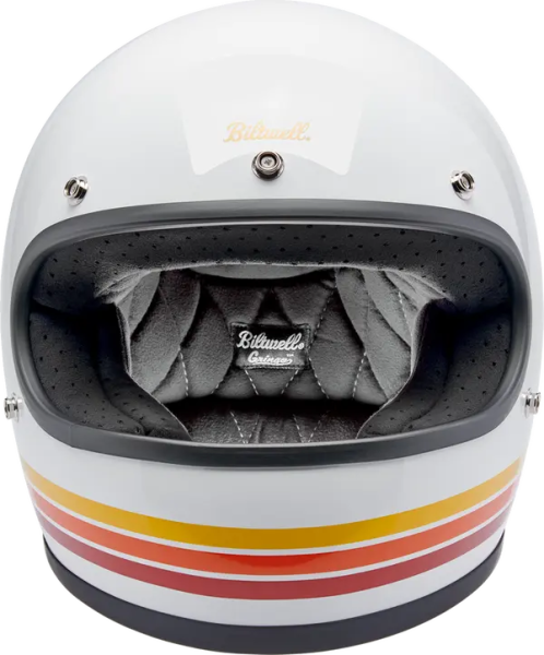 Gringo Sunset Spectrum Helmet White, Orange  XS, 8, nordicamoto.ro
