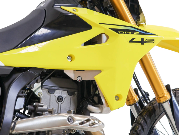 AXP Racing hűtővédő a Suzuki DR-Z4S/DR-Z4S+ '25–'26-os modelljeihez, alumíniumból, 6, nordicamoto.ro