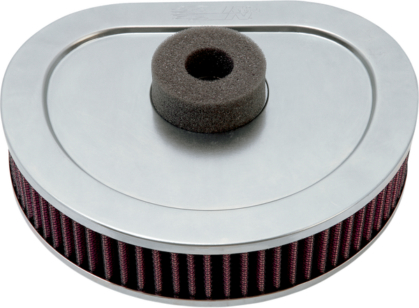 High Flow Replacement Air Filter Black, Red, 1, nordicamoto.ro