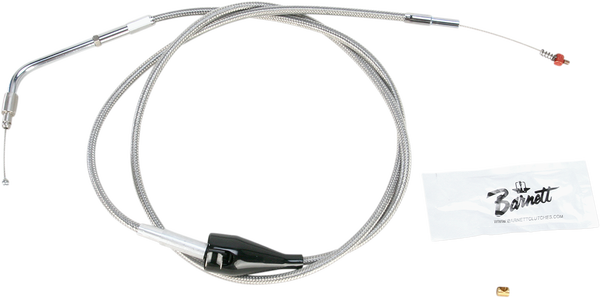 Stainless Steel Throttle/idle Cable Silver +203 mm (8''), 1, nordicamoto.ro