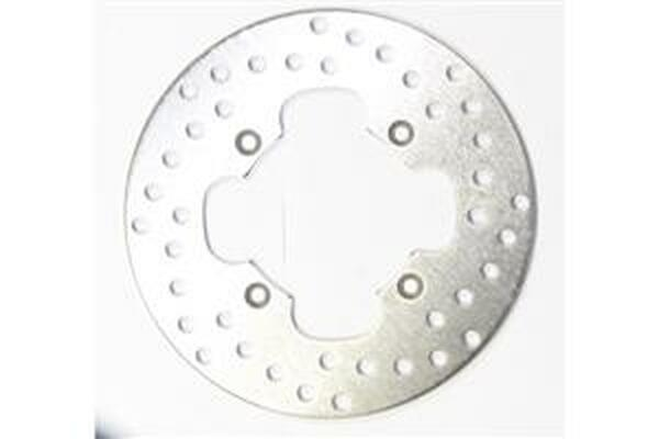 Round D-series Fixed Offroad Brake Rotor Silver, Stainless Steel, 1, nordicamoto.ro
