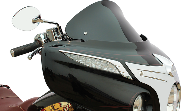 Flare Indian Windshield Black, 2, nordicamoto.ro