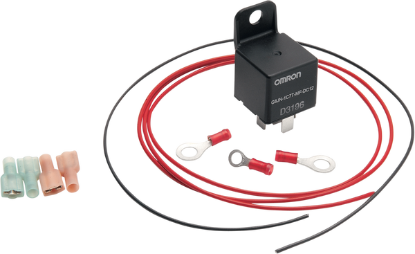 Ignition Power Relay Kit Black, 1, nordicamoto.ro