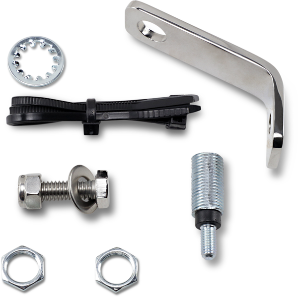 Low Mount Antenna Relocation Kit Polished, 1, nordicamoto.ro