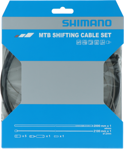Ot-sp41 Stainless Steel Mtb Shift Cable Set, 1, nordicamoto.ro