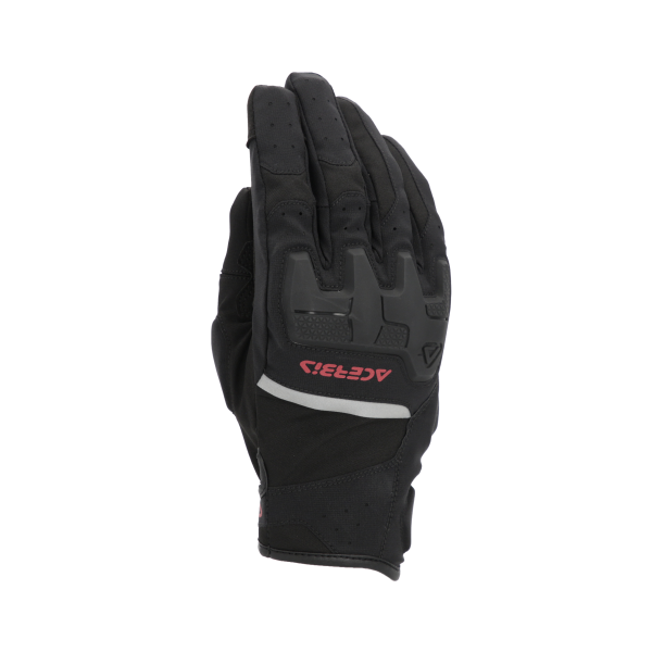 Acerbis CE X-Street WP motorkerékpáros kesztyű, fekete/piros, XS, 6, nordicamoto.ro