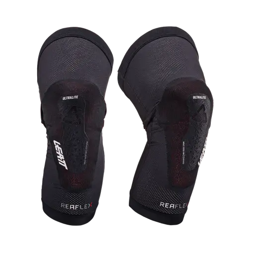 Leatt Reaflex UltraLite fekete, M méretű térdvédők, 2, nordicamoto.ro