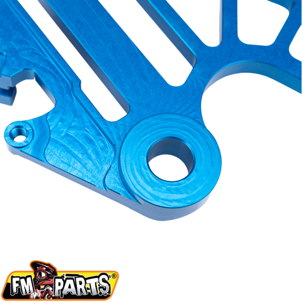 Fm-Parts hátsó féklemez-védő a KTM UniBody 2003–2022-es modelljeihez, kék, 9, nordicamoto.ro