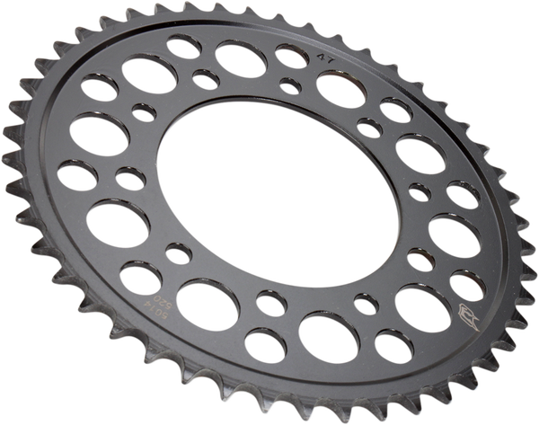 Lightweight Steel Sprocket Black, Zinc, 1, nordicamoto.ro
