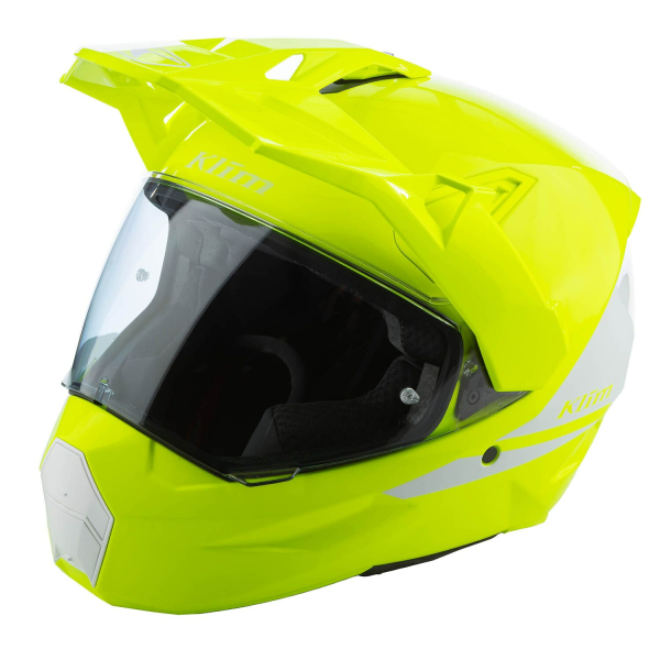 Klim X1 Alpha ECE/DOT Gloss Hi-Vis motoros sisak – fehér, 23, nordicamoto.ro