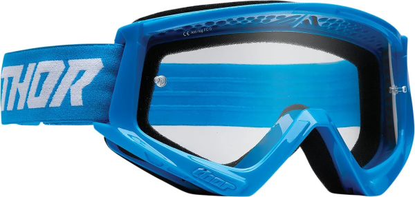 Ochelari copii Thor Combat Racer Blue/White, 1, nordicamoto.ro