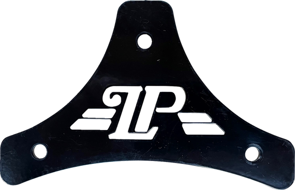 Dead End Sissy Bar Plate Black, 1, nordicamoto.ro