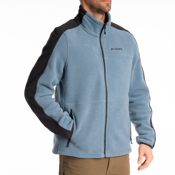 Geaca Snowmobil Klim Teton Crest Fleece Mid Layer Black, 33, nordicamoto.ro