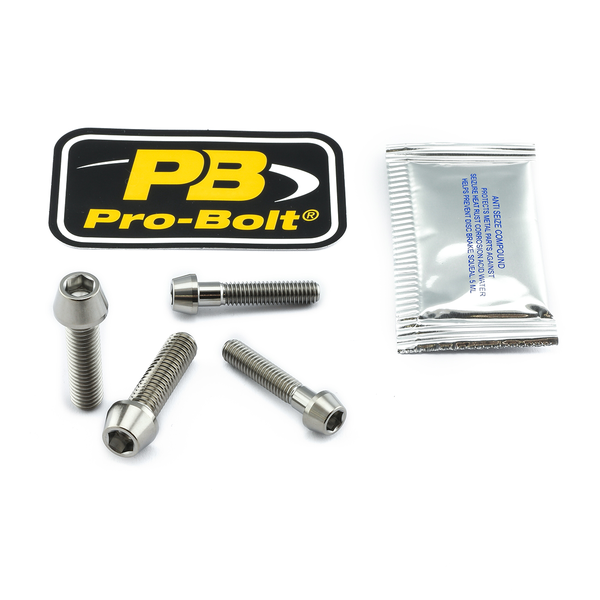 Titanium Clip-on / Handle Bar Mount Bolt Kit, 1, nordicamoto.ro