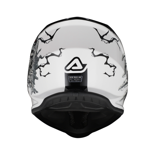 Acerbis Profile sisak – fehér/fekete, gyermekmodell, 7, nordicamoto.ro
