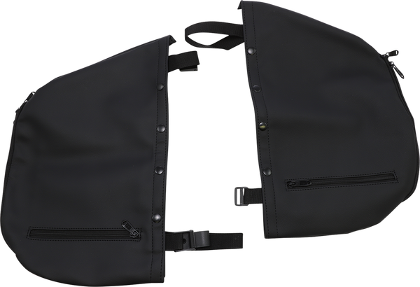 Soft Fairing Lower Set With Storage Pouch Black, 3, nordicamoto.ro