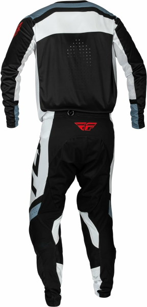 Fly Lite BOA MX/Enduro felszereléskészlet – fekete/fehér/szürke, 7, nordicamoto.ro