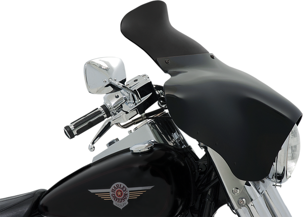 Batwing Spoiler Windshield Black, 1, nordicamoto.ro