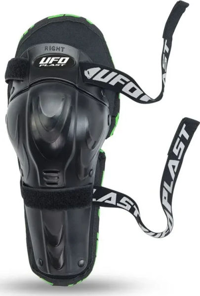 Kids Kajam Jointed Knee-shin Guard Black ONE SIZE, 4, nordicamoto.ro